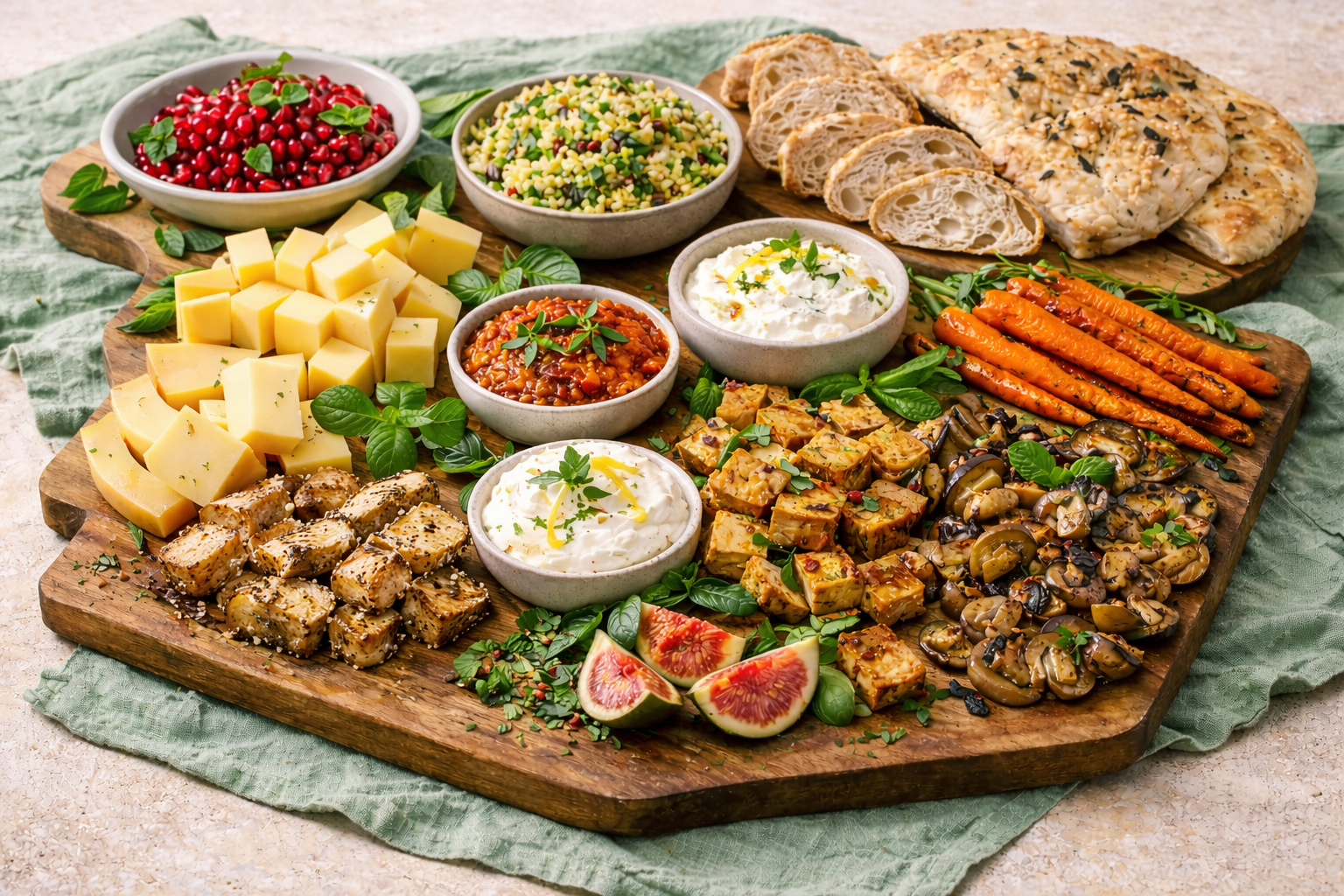 Grünes Feld – Grazing Table